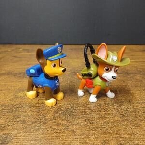 Lot of 2 Paw Patrol 2.5" Plastic Toy Figures
